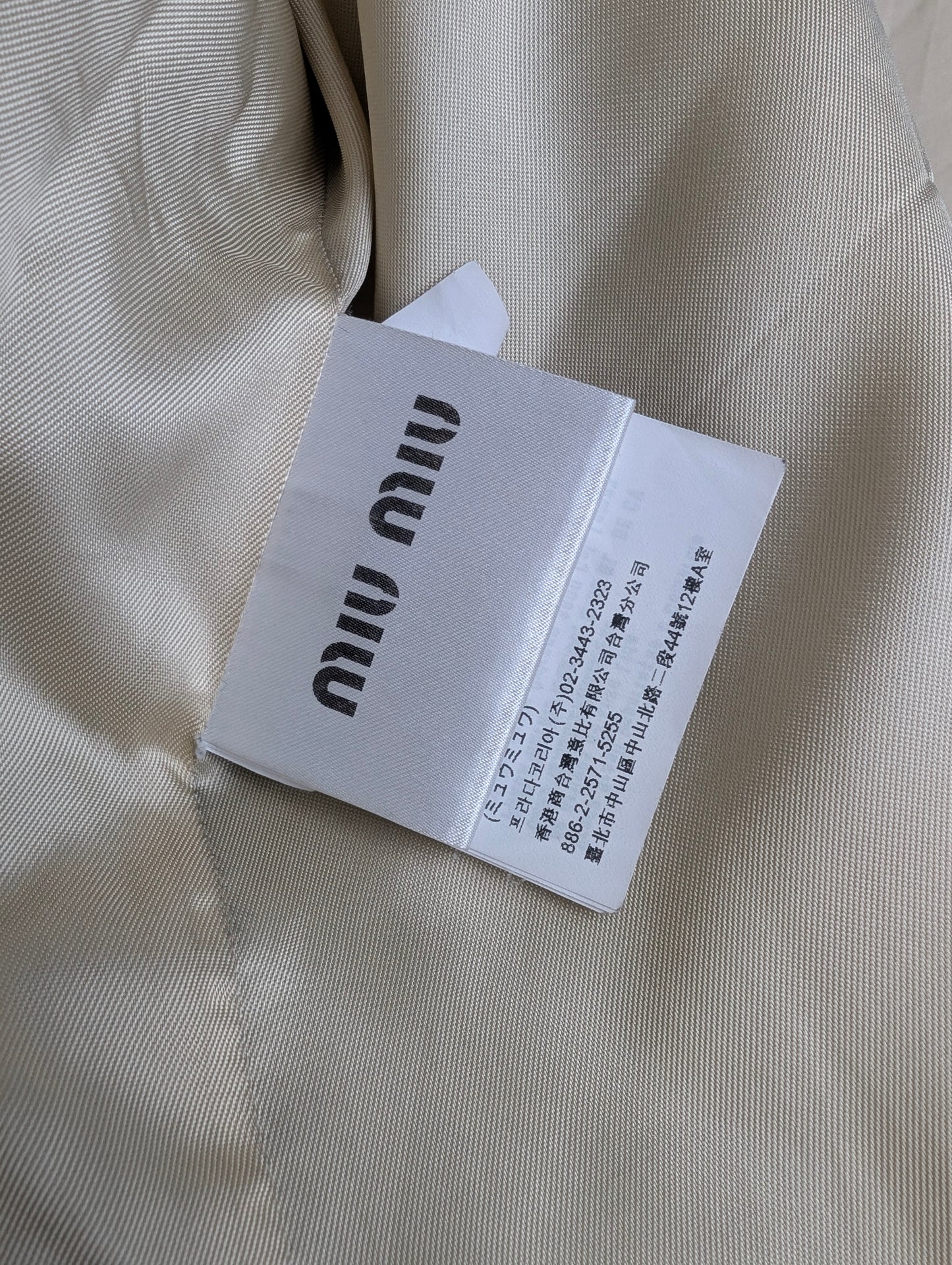 Miu Miu FW 2018 Blue Faux Fur Coat