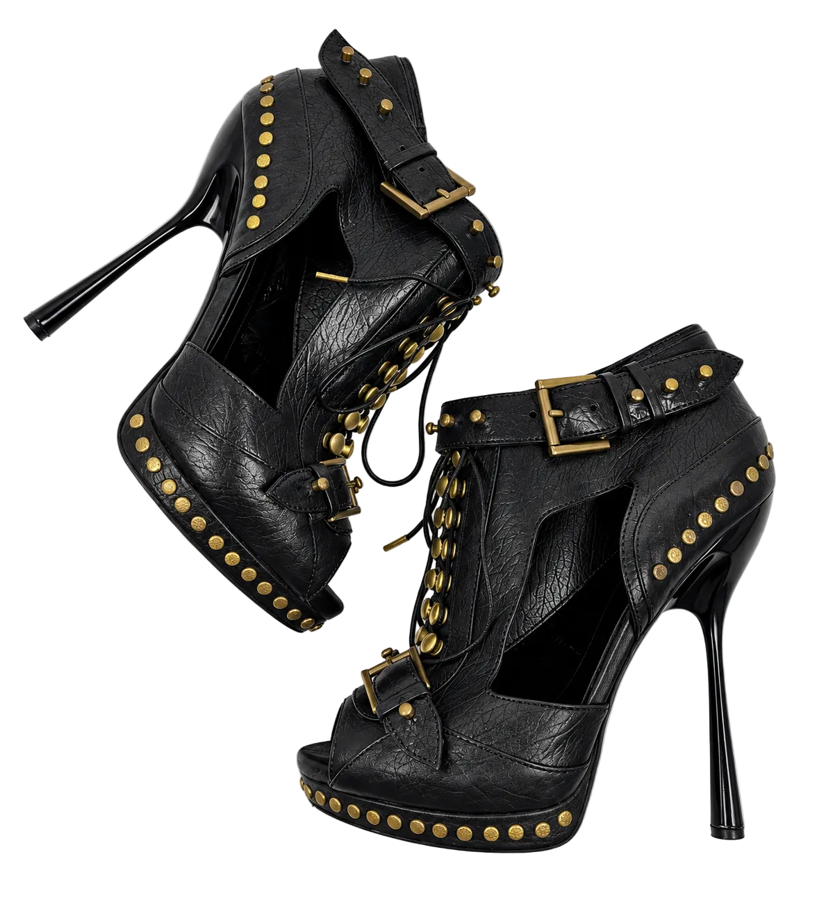 ALEXANDER MCQUEEN S/S 2011 RUNWAY HEELS