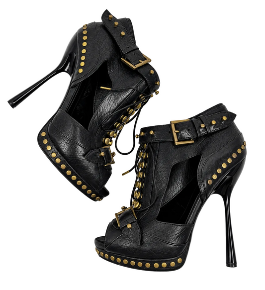 ALEXANDER MCQUEEN S/S 2011 RUNWAY HEELS