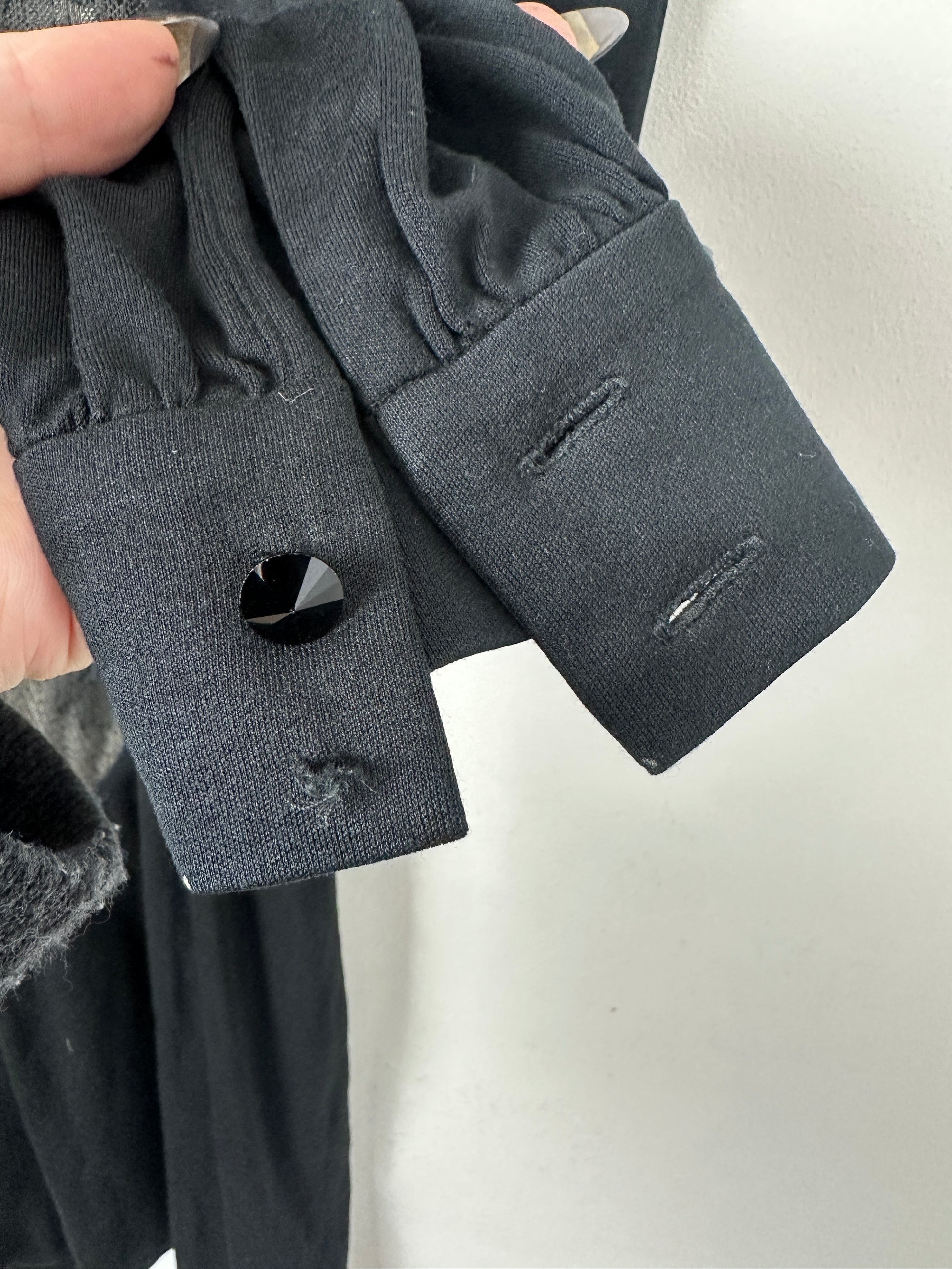 Dress Cuff With missing button