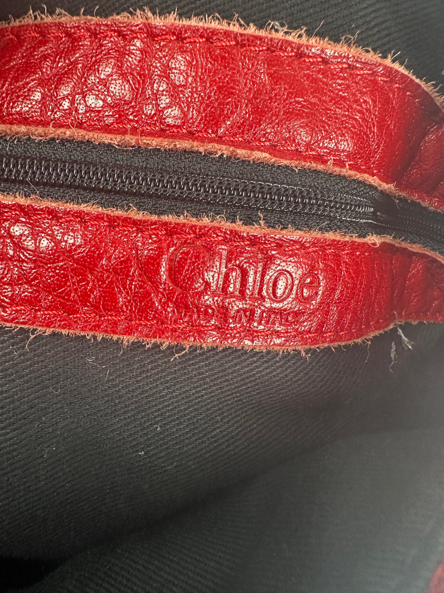 Chloe Logo on inside bag