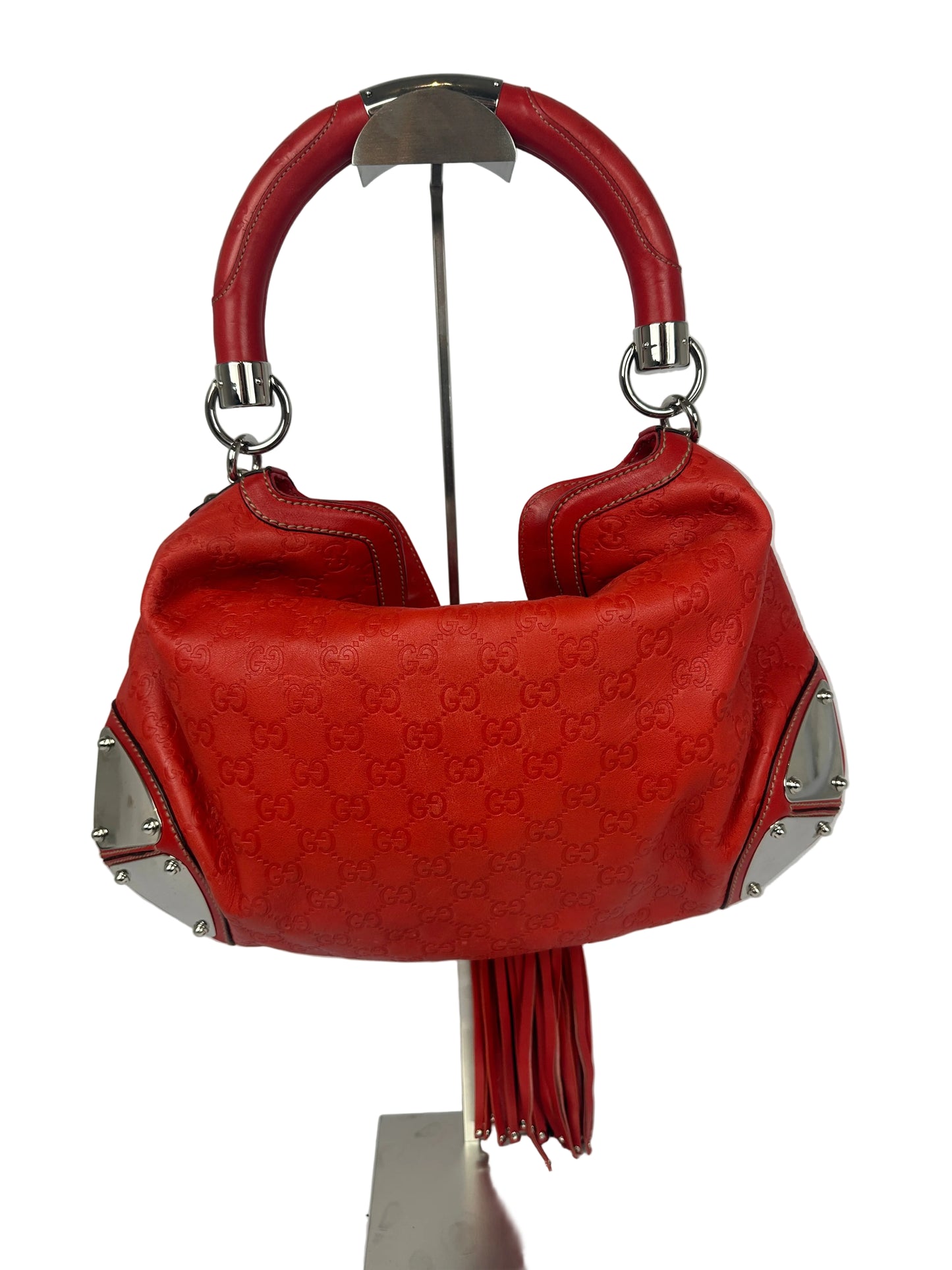 Gucci indy bag with red gucci monogram