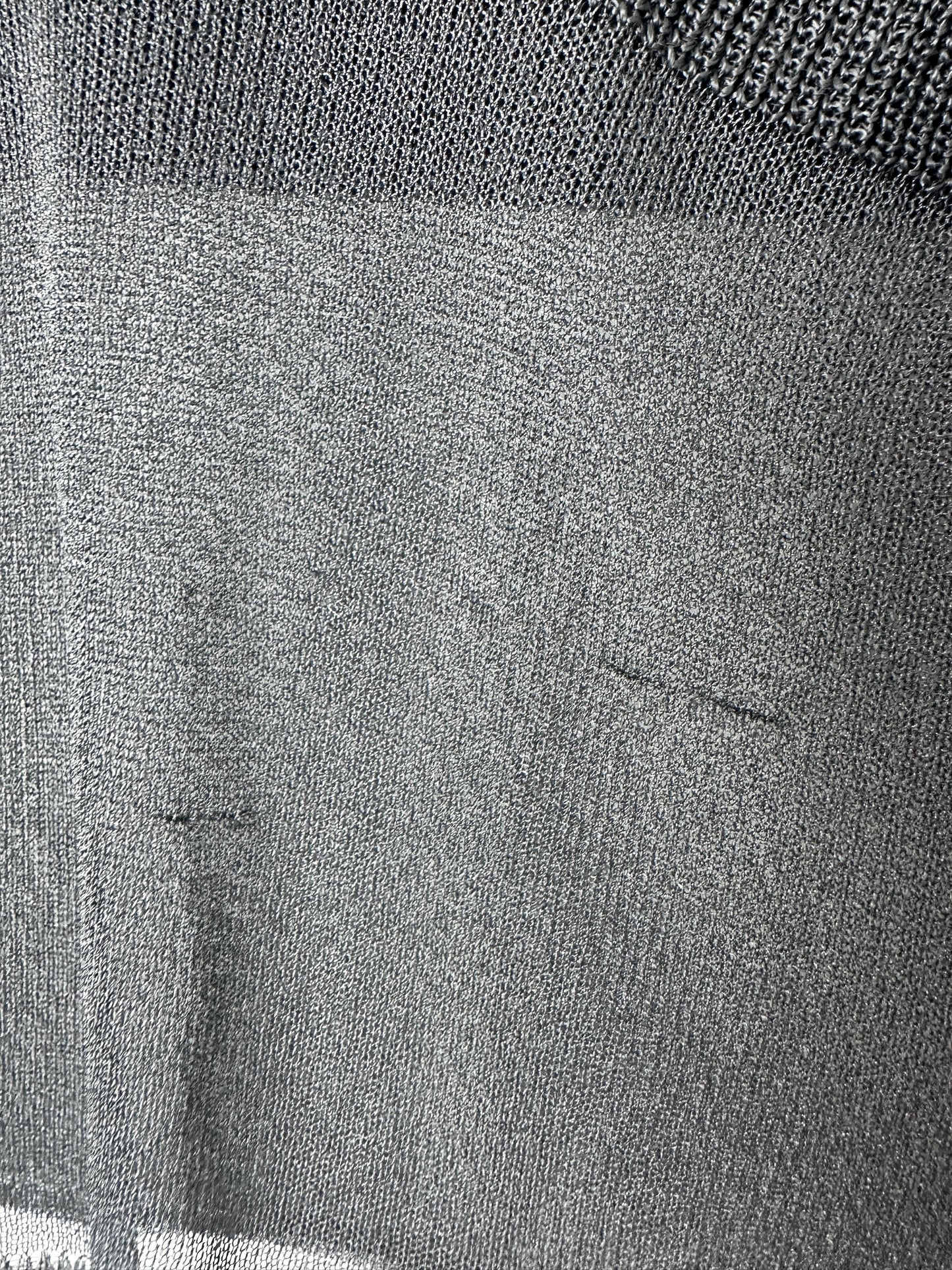 EMPORIO ARMANI 1990'S BRA DETAIL KNIT TOP