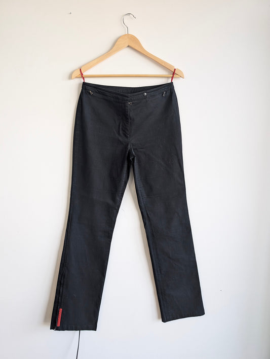 PRADA BLACK TROUSERS