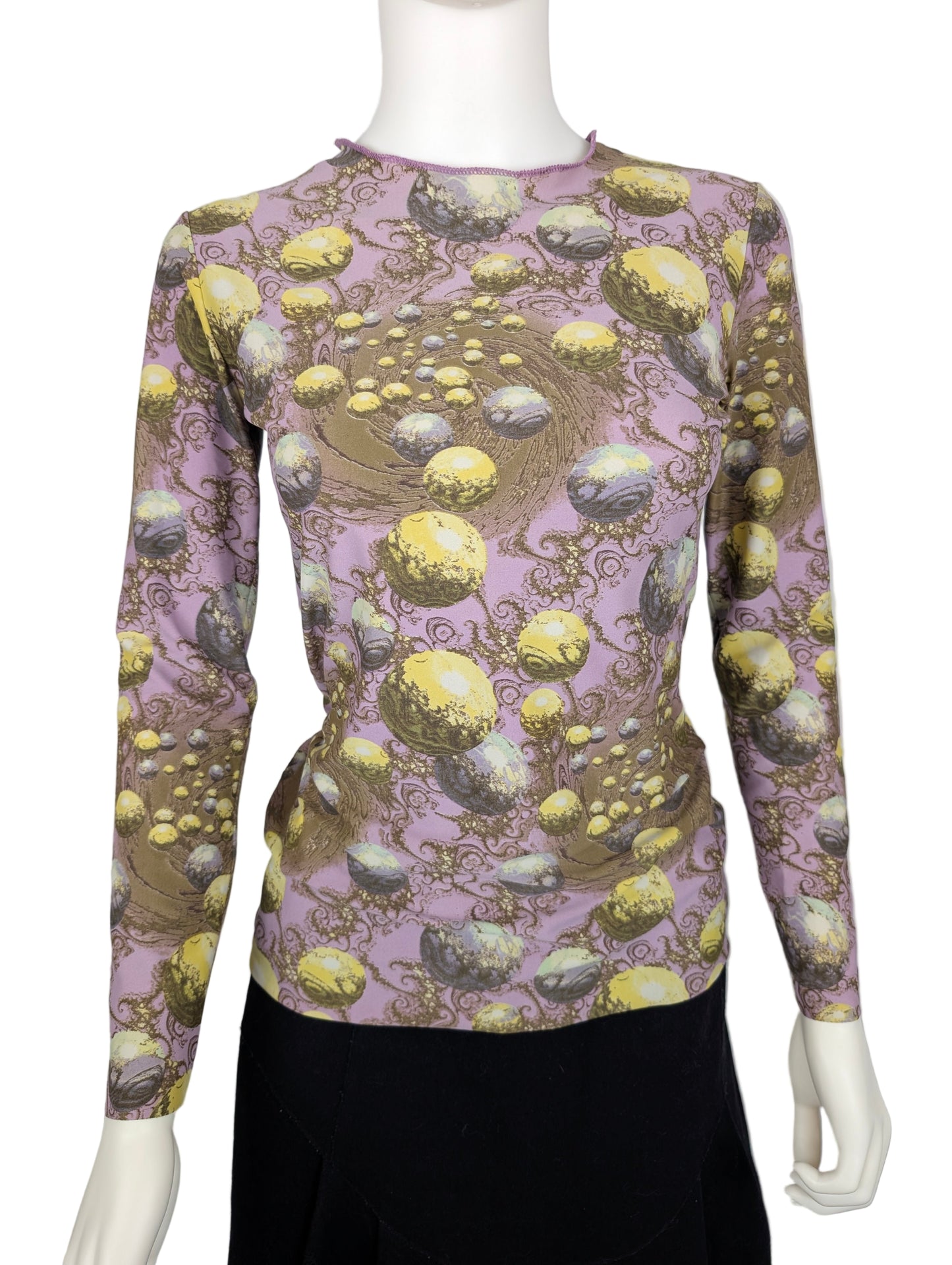 Jean Paul Gaultier Galaxy Print Top