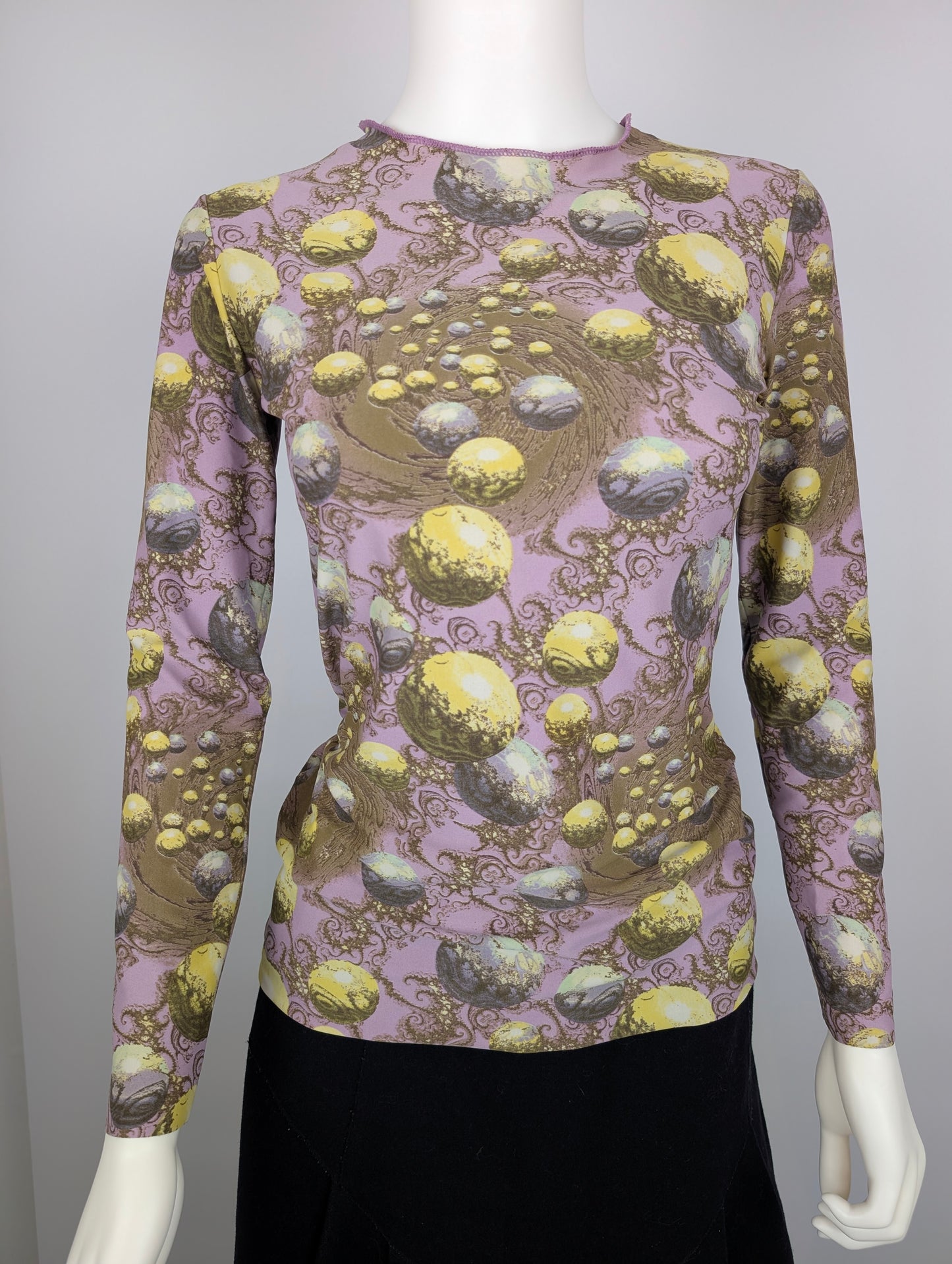 Jean Paul Gaultier Galaxy Print Top